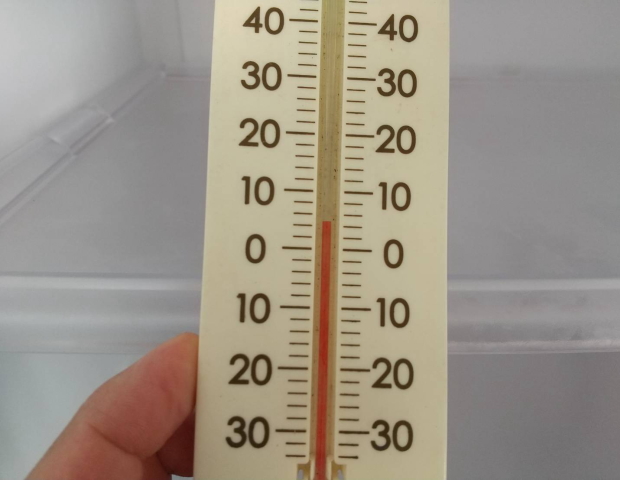 冷蔵室の適正温度5℃